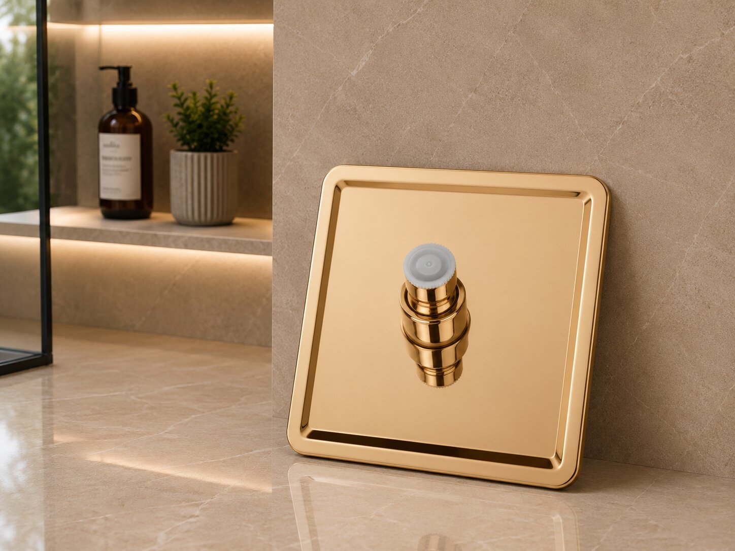 PVD Shower Rose Gold view 2