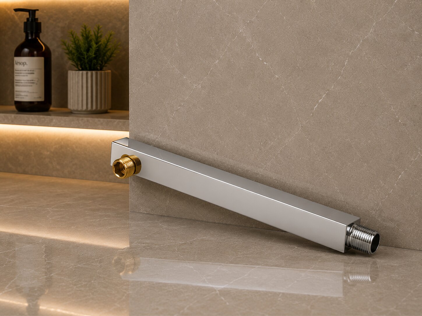 Square T-Type Shower Arm SAC-11008